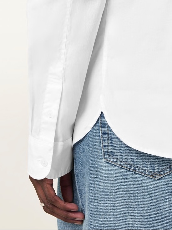 All Saints White Button-Down Shirt - Picture 10 of 11